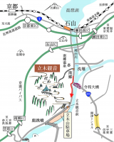 手描きイラストの広域地図